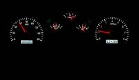 Dakota Digital VHX Gauge System Silver Alloy White | 1982-89 Camaro | Dakota Digital | 43889