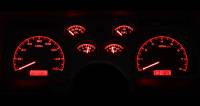 Dakota Digital VHX Gauge System Black Alloy Red | 1990-92 Camaro | Dakota Digital | 43891