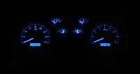 Dakota Digital VHX Gauge System Silver Alloy Blue | 1990-92 Camaro | Dakota Digital | 43893