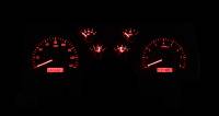 Dakota Digital VHX Gauge System Silver Alloy Red | 1990-92 Camaro | Dakota Digital | 43894