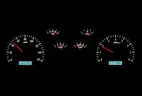 Dakota Digital VHX Gauge System Silver Alloy White