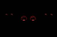 Dakota Digital - Dakota Digital VHX Gauge System Black Alloy Red - Image 3