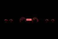 Dakota Digital - Dakota Digital VHX Gauge System Black Alloy Red - Image 4