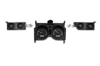 Dakota Digital VHX Gauge System Black Alloy White | 1973-77 Malibu | Dakota Digital | 60002