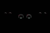 Dakota Digital VHX Gauge System Black Alloy White | 1973-77 Malibu | Dakota Digital | 60002