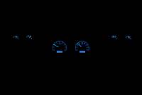 Dakota Digital - Dakota Digital VHX Gauge System Silver Alloy Blue - Image 3