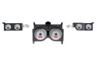 Dakota Digital - Dakota Digital VHX Gauge System Silver Alloy Red - Image 2