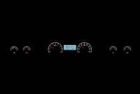 Dakota Digital - Dakota Digital VHX Gauge System Silver Alloy White - Image 3