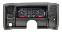Dakota Digital VHX Gauge System Black Alloy Red