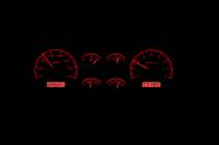 Dakota Digital - Dakota Digital VHX Gauge System Black Alloy Red - Image 3