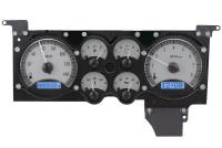 Dakota Digital - Dakota Digital VHX Gauge System Silver Alloy Blue - Image 2