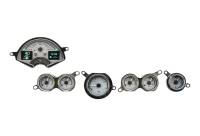 Dakota Digital HDX Gauge Series Silver Alloy