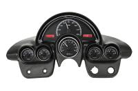 Dakota Digital VHX Gauge System Black Alloy Red