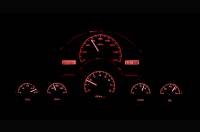 Dakota Digital - Dakota Digital VHX Gauge System Black Alloy Red - Image 2