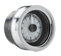 Dakota Digital VHX Gauge System Clock Silver Alloy Blue