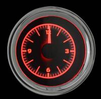 Dakota Digital VHX Gauge System Clock Silver Alloy Red | 1958-62 Corvette | Dakota Digital | 70014