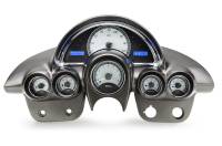 Dakota Digital VHX Gauge System Silver Alloy Blue | 1958-62 Corvette | Dakota Digital | 70007