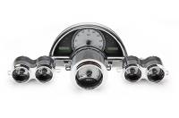 Dakota Digital VHX Gauge System Silver Alloy Red | 1958-62 Corvette | Dakota Digital | 70008