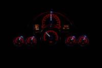 Dakota Digital HDX Gauge Series Black Alloy | 1958-62 Corvette | Dakota Digital | 70016