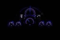 Dakota Digital HDX Gauge Series Black Alloy | 1958-62 Corvette | Dakota Digital | 70016