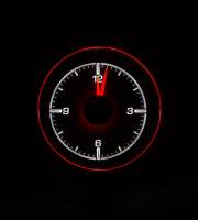 Dakota Digital HDX Series Clock Silver Alloy | 1958-62 Corvette | Dakota Digital | 70019