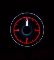 Dakota Digital HDX Series Clock Silver Alloy | 1958-62 Corvette | Dakota Digital | 70019