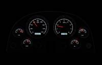 Dakota Digital VHX Gauge System Black Alloy White | 1963-67 Corvette | Dakota Digital | 70025