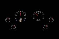 Dakota Digital HDX Gauge Series Black Alloy | 1963-67 Corvette | Dakota Digital | 70035