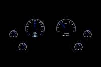 Dakota Digital HDX Gauge Series Black Alloy | 1963-67 Corvette | Dakota Digital | 70035