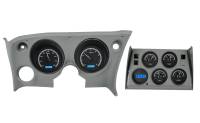Dakota Digital VHX Gauge System Black Alloy Blue | 1968-77 Corvette | Dakota Digital | 70042