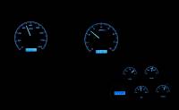 Dakota Digital VHX Gauge System Black Alloy Blue | 1968-77 Corvette | Dakota Digital | 70042