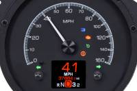 Dakota Digital HDX Gauge Series Black Alloy | 1968-77 Corvette | Dakota Digital | 70048