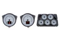 Dakota Digital HDX Gauge Series Silver Alloy