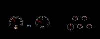 Dakota Digital HDX Gauge Series Black Alloy | 1978-82 Corvette | Dakota Digital | 70058
