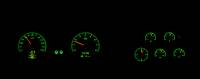 Dakota Digital HDX Gauge Series Black Alloy | 1978-82 Corvette | Dakota Digital | 70058