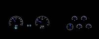 Dakota Digital HDX Gauge Series Black Alloy | 1978-82 Corvette | Dakota Digital | 70058