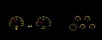 Dakota Digital HDX Gauge Series Black Alloy | 1978-82 Corvette | Dakota Digital | 70058