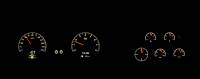 Dakota Digital HDX Gauge Series Black Alloy | 1978-82 Corvette | Dakota Digital | 70059