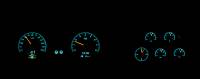 Dakota Digital HDX Gauge Series Black Alloy | 1978-82 Corvette | Dakota Digital | 70059