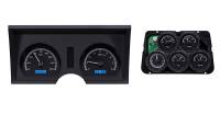 Dakota Digital VHX Gauge System Black Alloy Blue | 1978-82 Corvette | Dakota Digital | 70052
