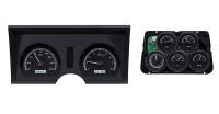 Dakota Digital VHX Gauge System Black Alloy White