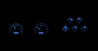 Dakota Digital VHX Gauge System Silver Alloy Blue | 1978-82 Corvette | Dakota Digital | 70055