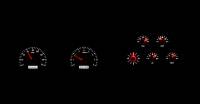 Dakota Digital VHX Gauge System Silver Alloy White | 1978-82 Corvette | Dakota Digital | 70057