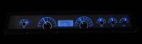 Dakota Digital VHX Gauge System Silver Alloy Blue | 1971-76 Impala or Caprice | Dakota Digital | 16785