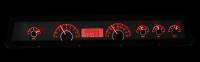 Dakota Digital VHX Gauge System Silver Alloy Red | 1971-76 Impala or Caprice | Dakota Digital | 16786