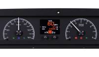 Dakota Digital HDX Gauge Series Black Alloy | 1971-76 Fullsize Chevy Car | Dakota Digital | 16788
