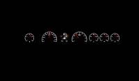 Dakota Digital HDX Gauge Series Black Alloy | 1971-76 Fullsize Chevy Car | Dakota Digital | 16788