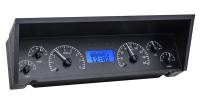 Dakota Digital VHX Gauge System Black Alloy Blue | 1977-90 Impala or Caprice | Dakota Digital | 16792