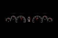 Dakota Digital HDX Gauge Series Silver Alloy | 1977-90 Fullsize Chevy Car | Dakota Digital | 16799
