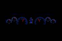 Dakota Digital HDX Gauge Series Silver Alloy | 1977-90 Fullsize Chevy Car | Dakota Digital | 16799